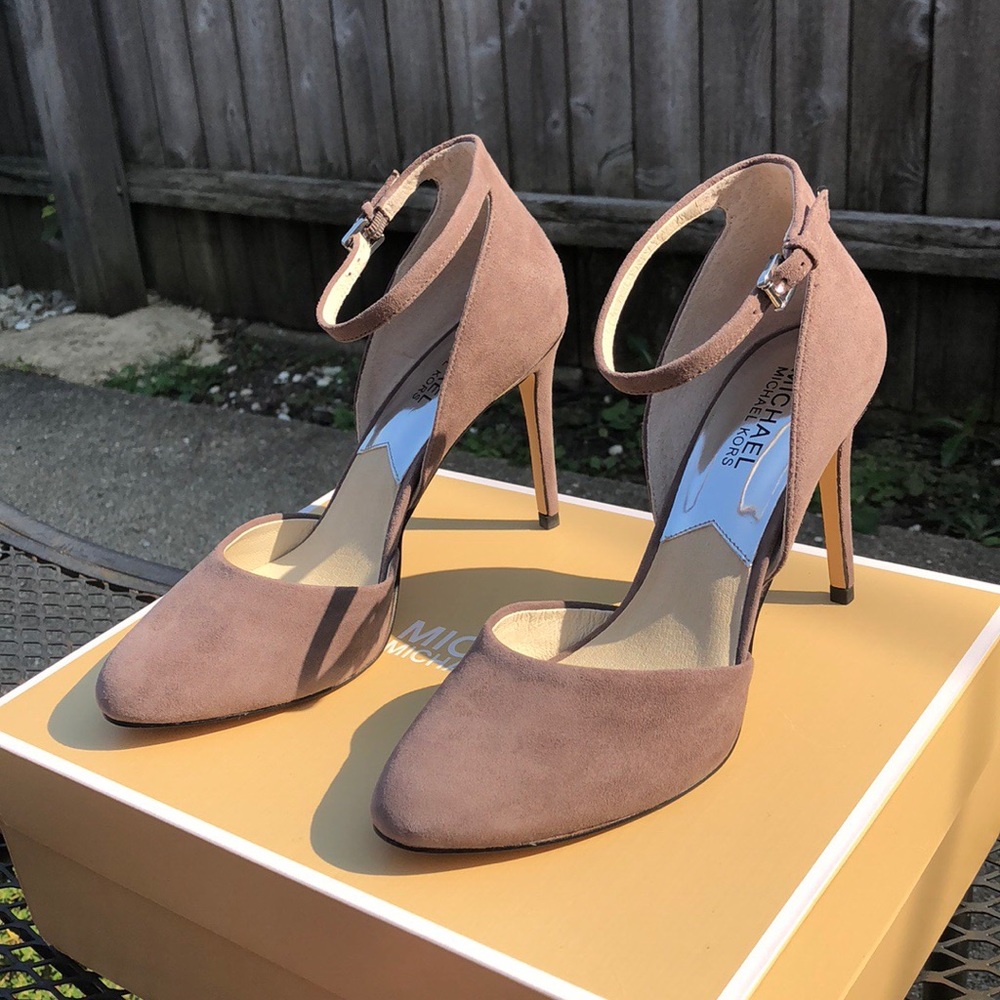 Michael Kors ankle strap heels